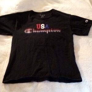 CHAMPIONS USA MENS MEDIUM SHORT SLEEVED TEE! LIKE NEW